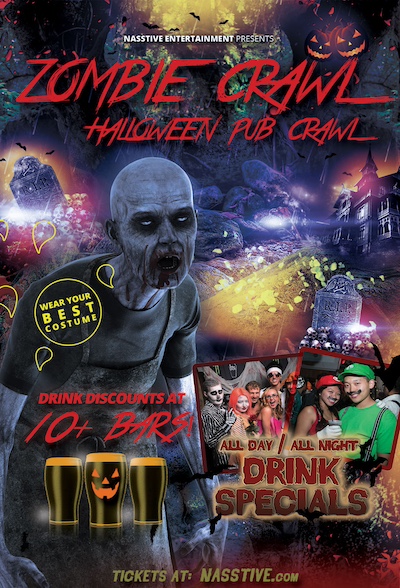 HALLOWEEN COSTUME CLUB CRAWL